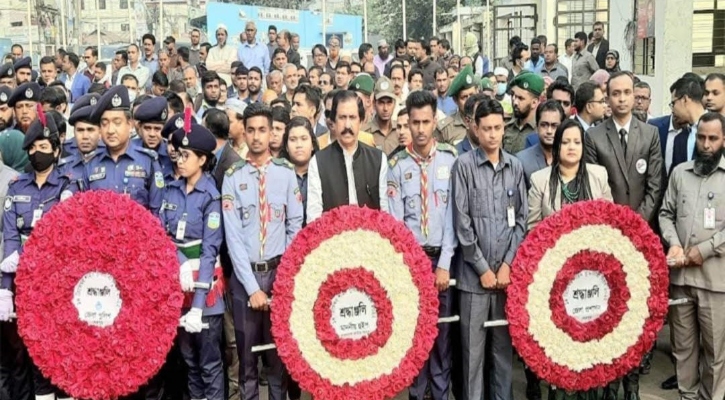 শেরপুরে শহীদ বুদ্ধিজীবী দিবস পালিত